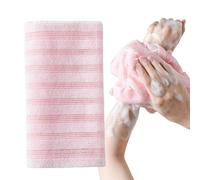 Back Scrubber for Shower Bath, Body Towel - Body Shower Washcloth - Cleaning Tool with Stripe Design for Home, Dorm, Travel, Business Trip Cleaning Tool with Stre
