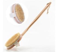 Back Scrubber for Shower,Exfoliator Body Brush,Shower Brush for Exfoliating Skin and A Soft Scrub Long Handle Bath Brush Cleans The Body Easily