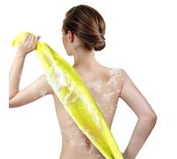 Back Scrubber for Shower, Gentle Rayon Towel for Sensitive Skin, Reusable Bath Scrubber with Massage Structure, Shower Exfoliating Glove