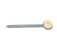 Back Scrubber for Shower, Shower Brush Plastic Body Scrubber Back Brush Washer Scratcher Bath Long Handle for Women Men Kids (Green)