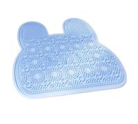 Back Scrubber for Shower - Shower Foot Scrubber Mat,Foot Scrubbers Mat | Bunny Silicone Non Slip Cleaner Silicone Showwer Brush Pad for Massage Cleaning Adults Elderly Kids Family Home Bath Tub