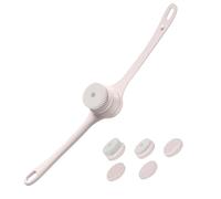 Back Scrubber for Shower - USB Charging Body Scrubber with Long Handle,Electric Brush Large Battery Back for Face Bath Massage Feet
