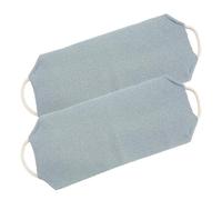 Back Scrubber Towel | 2X Body Scrubber Washer Towel With Handles | 18 X 8 Inches Fast Drying Nylon Stretchable Pull Strap Wash Cloth To Deep Clean Your Skin For Men & Women