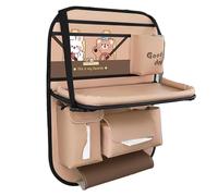 Back Seat Organizer for Kids,Multifunctional Waterproof Non-Slip Holder with Tray,Car Storage Organizer - for Trunk Travel Road Camping Truck SUV Rear Passenger Cup Snack