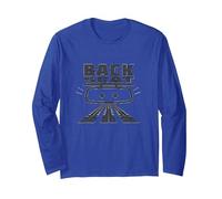 Back Seat: Witty Road Trip Humor for Passengers Long Sleeve T-Shirt, Adult Unisex, Royal Blue, L