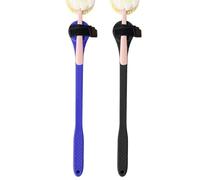 Back Shaver Long Handle - Ergonomic Daily Bathing Tool,Long Handle Back Hair Shaver Pole | for Pre-Workout Pre-Swimming Summer Season Lotion Applicator