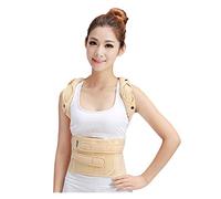 Back Shoulder Posture Corrector Thoracic Lumbo-Sacral Orthosis Support Medical Spinal Fracture Kyphosis Slouch Brace (Color : Height Below 175cm, Size : Small)