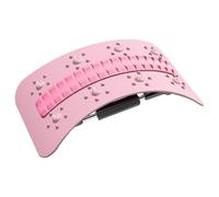 Back Spine Board - Lumbar Cracker Board, Spine Support Device, Position Corrector Tool | Adjustable Back Massager for Pain with Home Stretching Remedy, Office Recovery Equipment Aid