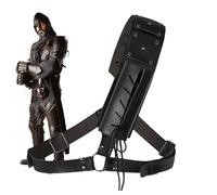 Back Stand - Quickly shape an authentic look, universal fit saber scabbard, lightweight durable faux leather, cross stability design | for GN, fest