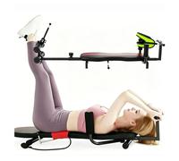 Back Stretch Bench Inversion Table With Cervical Traction,hyperextension Machine For Gym,Adjustable Height,Decompression Fitness Equipment For Lumbar Stretching