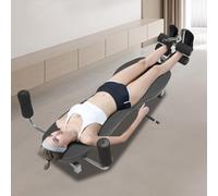 Back Stretch Machine Home Gym Lumbar Spine Traction System Ligament Stretcher Decompression Bench Inversion Table Workout for Weight Loss and Body-Shaping Exercises Etc Workout Bear The weight150KG