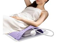 Back Stretcher - 11.8 Inches Ergonomic Adjustable Board for Lower Back, Relieve Correction with Massager Function, Portable Support for Home Office Car Bed Use, Storage Friendly Muscle Relaxation