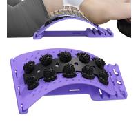 Back Stretcher - 14.17 Inches 4-Level Adjustable Poştūre Corrector Board | Ergonomic Stretching Board, Lower Back Massager Easy Deep Soft for Women and Home in The Yoga By Health Kit Massage
