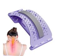 Back Stretcher, 3 Level Adjustable Lumbar Stretch Board, Portable Back Support And Stretch Device, For Neck Shoulder Muscle Relaxation Home Gym Office Use