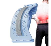 Back Stretcher, 3 Level Adjustable Lumbar Stretch Board, Portable Back Support And Stretch Device, For Neck Shoulder Muscle Relaxation Home Gym Office Use