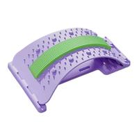 Back Stretcher 3-Level Adjustable Support | Adjustable Lumbar Back Cracker Board,Ergonomic Design, Ideal for Yoga Fitness Home Exercise,for Pain Reliefs and Relaxation, Muscle Release