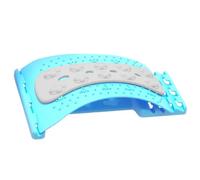 Back Stretcher, 4 Level Adjustable Lumbar Back Cracker Board, Adjustable Level Traction Massager, Lumbar Backs Stretcher Spine Cracker, for Herniated Disc, Scoliosis