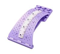 Back Stretcher - 4-Level Adjustable Lumbar Support Board for Lower and Upper Back Relief, Correction and Muscle Relaxation Tool for Women, Men, Adults, Athletes, Beginners, Professionals