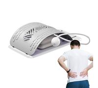 Back Stretcher - ABS PP 37.7x21x5cm 500g | Lumbar Support | Postuire Corrector For Lower Back Pain Reilief, Spine Alignment, Muscle Relaxation, Stretching And Dailly Backs Care At Home Or Officce