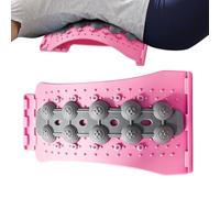 Back Stretcher Device - 4-Level Adjustable Spine Massage | Back Cracking Device | for Workout Physical Fitness Pilates Yoga Gym Home Training