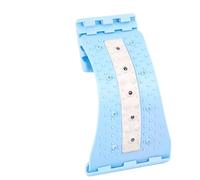 Back Stretcher for Lower Back - Curved and 4-Way Adjustable with Massage Points - Back Cracker Device for Home, Car, Office Chair, Yoga Mat, Sofa
