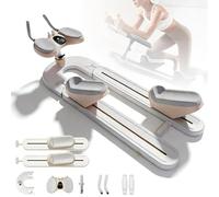 Back Stretcher for Pain Relief, Adjustable Spine Twist Trainer with Digital Timer, Detachable Waist Support for Spine Decompression & Core Activation