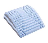 Back Stretcher, Refresh Neck and Back Stretcher for Lower Back Pain Relief, Back Cracker Waist Back Massager, Relaxation Yoga Stretcher Multi-Level Adjustable Spine Board for Sciatica Scoliosis (Blue)