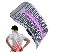 Back Stretching - Adjustable Massage and Traction | Lumbar Support Table and Column Stretcher | For Men Women Home Workout Gym Travel Relaxation Muscles