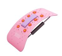 Back Stretching Board, Adjustable Traction Massager, Lumbar Back Stretcher Cracking Device, Spinal Relief Tool for Women, Cervical Discomfort, Home Gym, Travel, Post Workout,