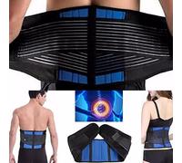 Back Support Belt Adjustable Brace Lower Lumbar Pain Relief for Men and Women - Orthopaedic Waist Compression Sciatica Nerve Scoliosis Disc XXL
