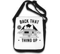 Back That Thing Up Van Art Shoulder Bag White