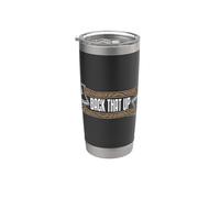 Back that Up Range Loves Axe Throwing Target Sports Stainless Steel Insulated Tumbler