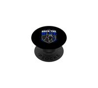Back The Blue Flag K-9 German Shepherd Police PopSockets Adhesive PopGrip