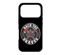 Back The Braves Firefighter Hero Case for iPhone 17 Pro