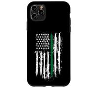 Back the Green Thin Green Line American Flag Border Patrol Case for iPhone 11 Pro Max