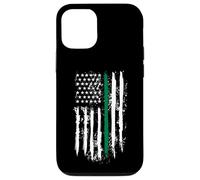 Back the Green Thin Green Line American Flag Border Patrol Case for iPhone 12/12 Pro