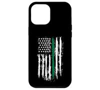 Back the Green Thin Green Line American Flag Border Patrol Case for iPhone 12 Pro Max