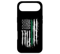 Back the Green Thin Green Line American Flag Border Patrol Case for iPhone Air