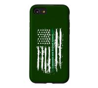 Back the Green Thin Green Line American Flag Border Patrol Case for iPhone SE (2020) / 7/8