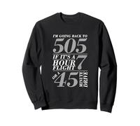 Back to 505 A Seven Hour Flight or a Forty-five Minute Sweatshirt