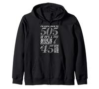 Back to 505 A Seven Hour Flight or a Forty-five Minute Zip Hoodie