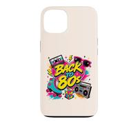 Back to 80s Retro Boom Box Roller Skate Rubik's Sunglasses Case for iPhone 13