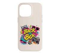 Back to 80s Retro Boom Box Roller Skate Rubik's Sunglasses Case for iPhone 14 Pro Max