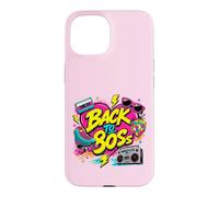 Back to 80s Retro Music Roller Skate Puzzle Cube Sunglasses Case for iPhone 15