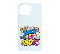 Back to 80s Retro Music Roller Skate Puzzle Cube Sunglasses Case for iPhone 15