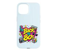 Back to 80s Retro Music Roller Skate Puzzle Cube Sunglasses Case for iPhone 15