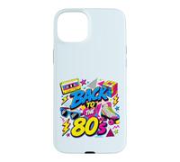 Back to 80s Retro Music Roller Skate Puzzle Cube Sunglasses Case for iPhone 15 Plus