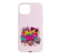 Back to 80s Retro Music Roller Skate Puzzle Cube Sunglasses Case for iPhone 15 Plus