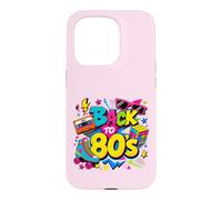Back to 80s Retro Music Roller Skate Puzzle Cube Sunglasses Case for iPhone 15 Pro