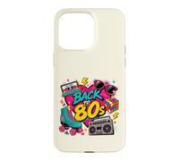Back to 80s Retro Music Roller Skate Puzzle Cube Sunglasses Case for iPhone 15 Pro Max